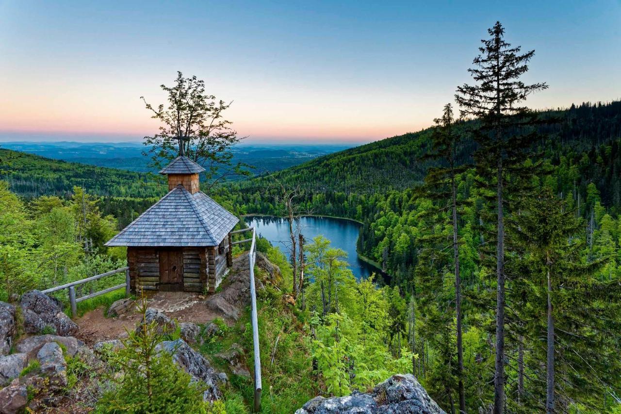 Ferienwohnung Im Landhaus Am Nationalpark Ludwigsthal Bagian luar foto