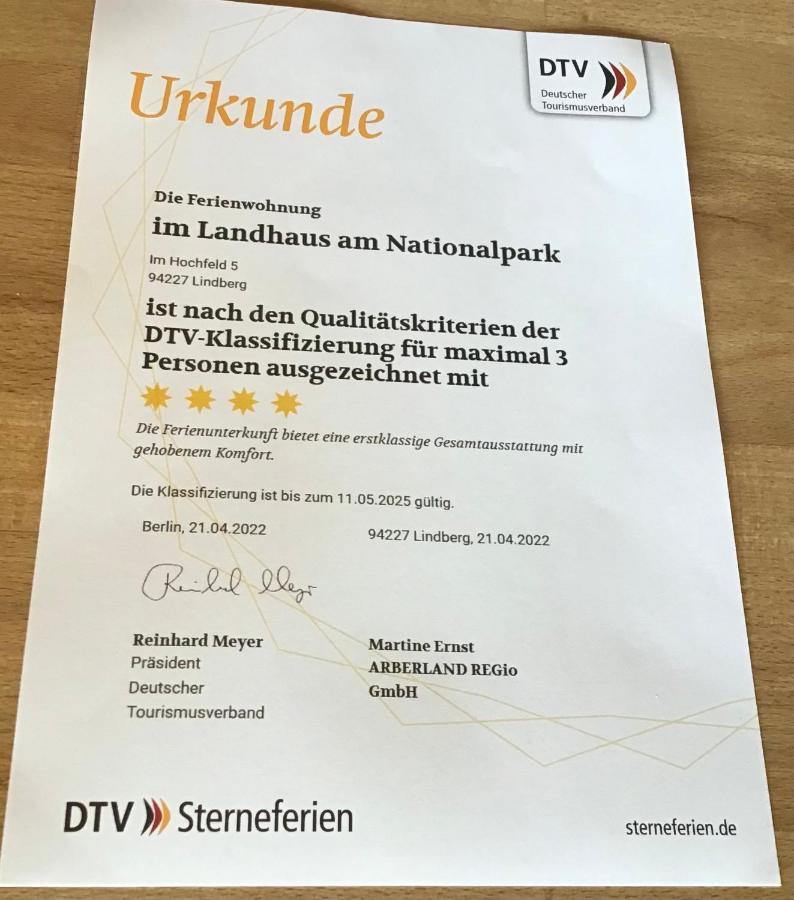 Ferienwohnung Im Landhaus Am Nationalpark Ludwigsthal Bagian luar foto
